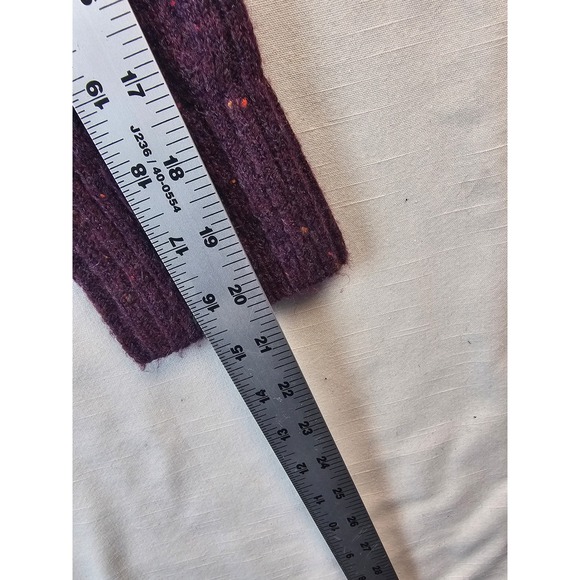 Margeaux & Ellie Purple Confetti Flecked Oversized Knit Sweater Womens Large - Picture 7 of 9